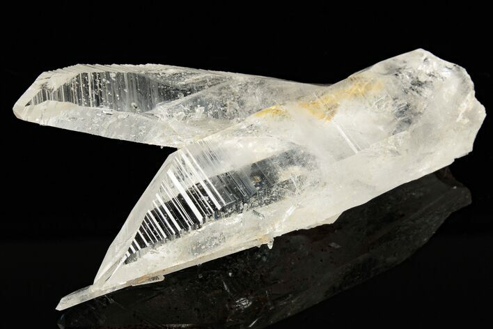 Striated Colombian Quartz Crystal Cluster - Peña Blanca Mine #189734